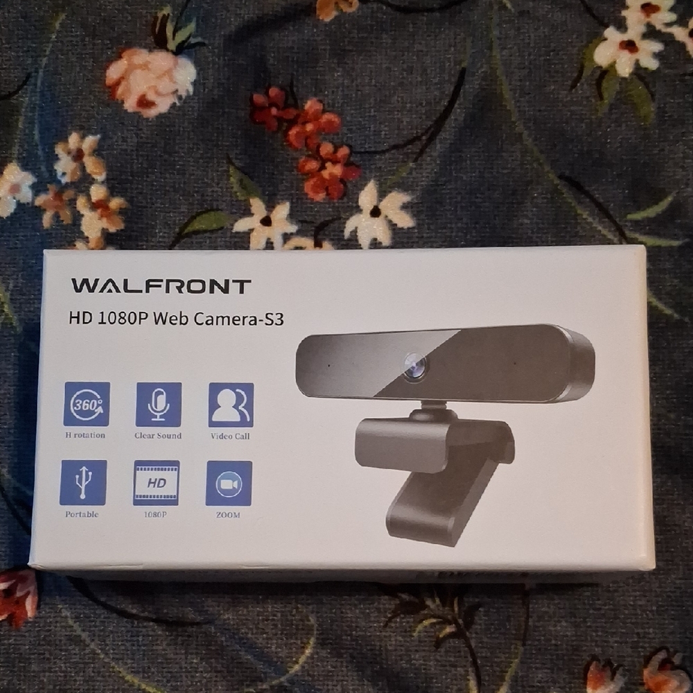 Black HD 1080P Web Camera-S3